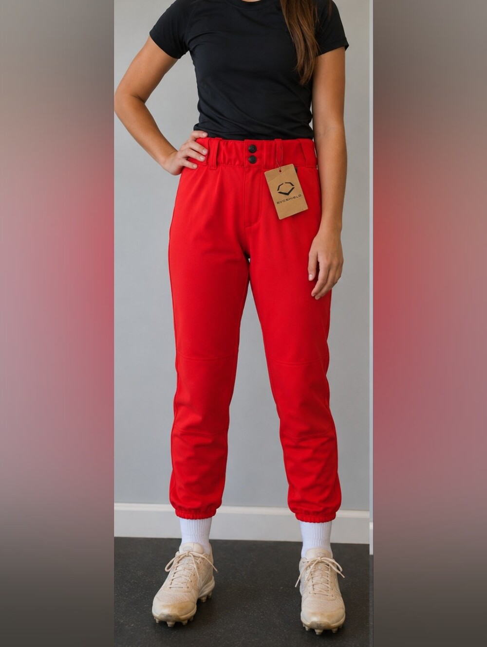 *NWT* Women's Red Softball Pants